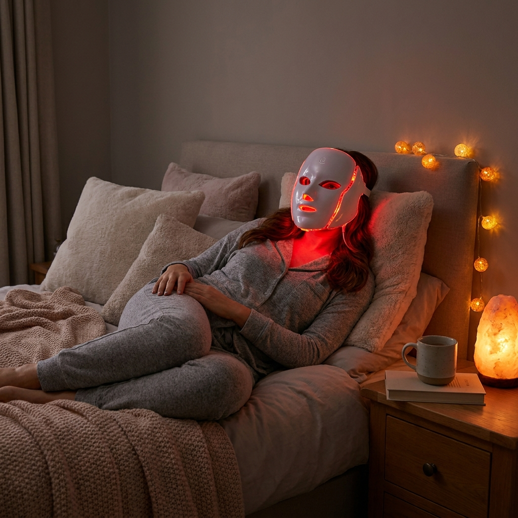 Aura Unite Red Light Therapy Face Mask – 7 Colour LED Skin Renewal